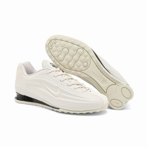 (image for) Nike Shox Z Beige Black Men's Women's Shoes-9